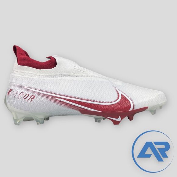 Nike Vapor Edge 360 Elite White Red Men's Size 13 Football Cleats CV6282-105 - Picture 2 of 7